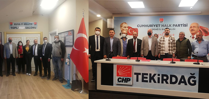 CHP Genel Başkanlığınca, Tekirdağ, Çanakkale, Edirne ve Kırklareli Roman  Dernek Başkanları ve Kanaat Önderleri Çalıştayı yapıldı