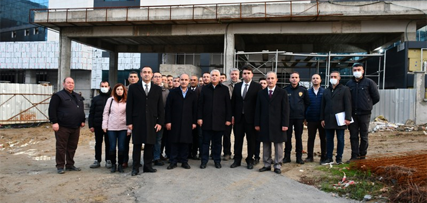 Emniyet Genel Müdürü Mehmet Aktaş ve Vali Aziz Yıldırım İl Emniyet Müdürlüğü Binası’nı Ziyaret Etti