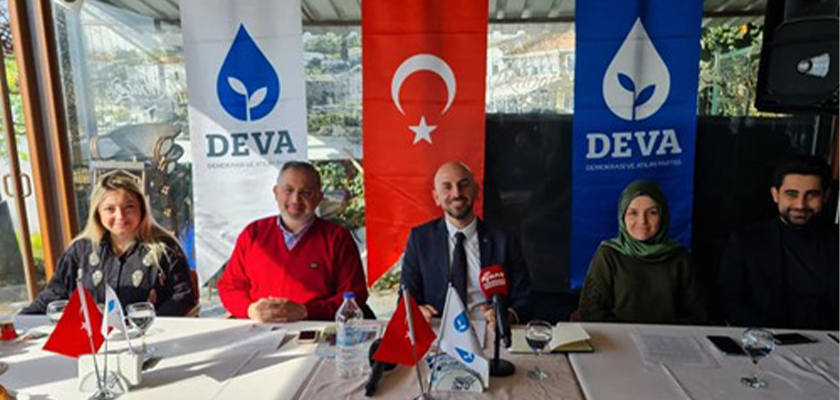 DEVA PARTİSİ  BASIN TOPLANTISI DÜZENLEDİ