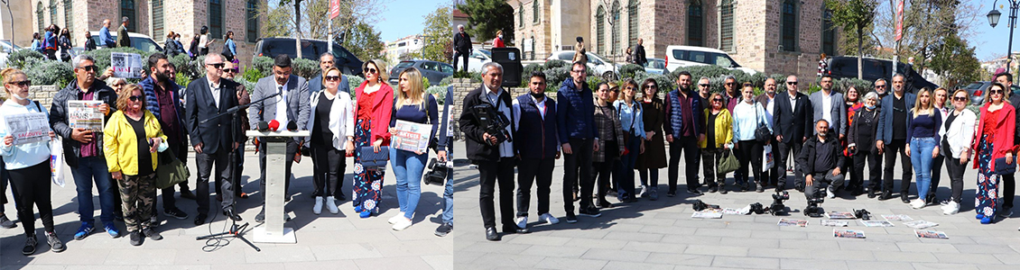 Bu Sefer Gazeteciler Tasarruf tedbirlerini Protesto Etti