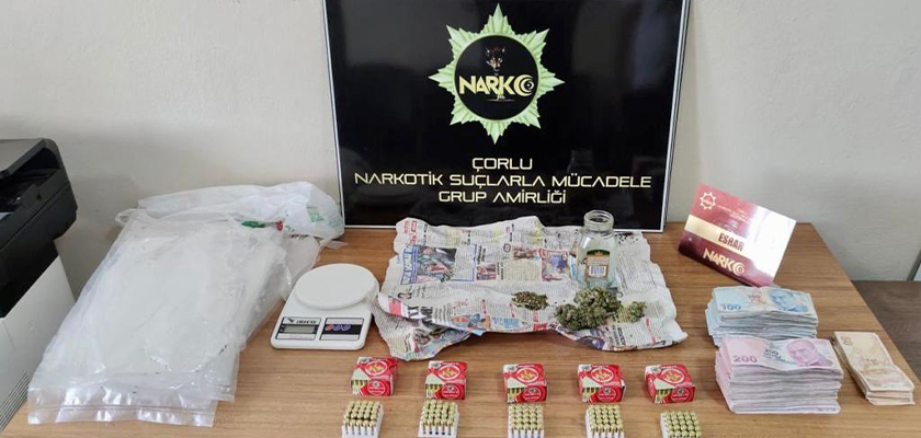 Tekirdağ Polisi uyuşturucuya savaş açtı; 29 Tutuklu