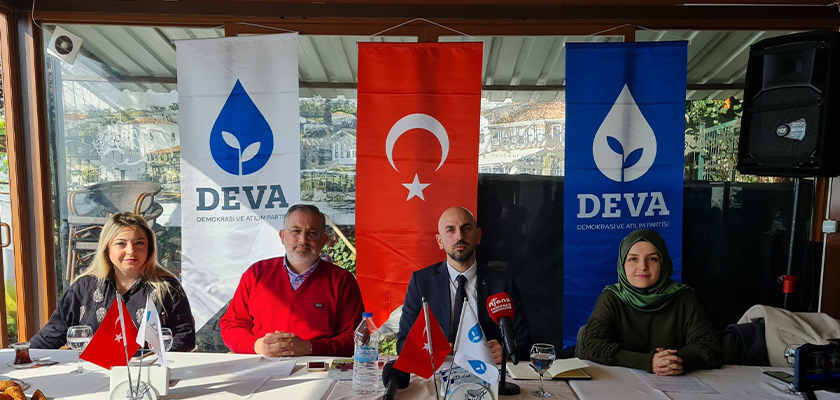 Deva Partisi İl Başkanı Çebi Miting Alanının Değiştirilmesine Tepki Gösterdi