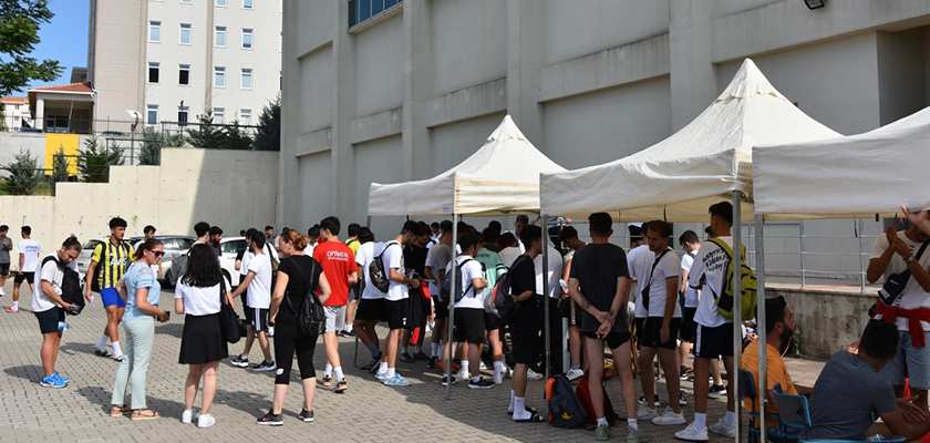 NKÜ’de Spor Bilimleri Fakültesi Özel Yetenek Sınavları Başladı