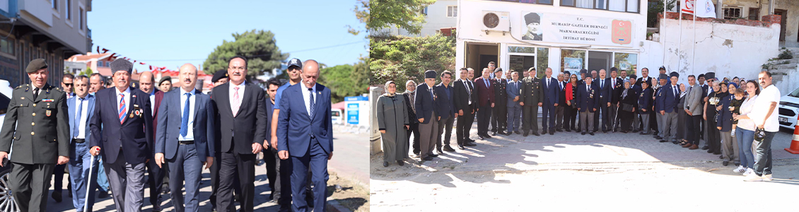 MARMARAEREĞLİSİ’NDE GAZİLER GÜNÜ KUTLANDI