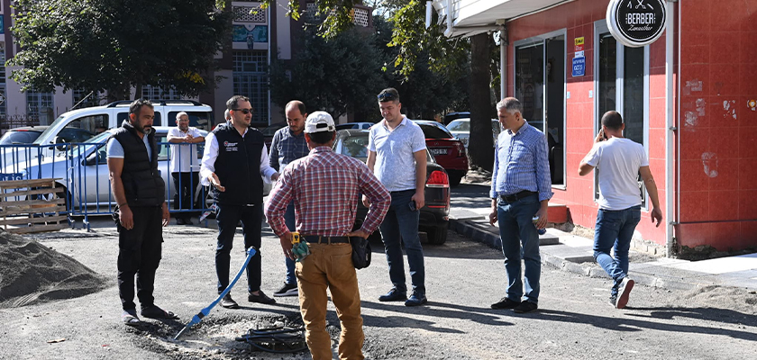 Hüseyin Pehlivan Caddesi ve çevresinde sona doğru