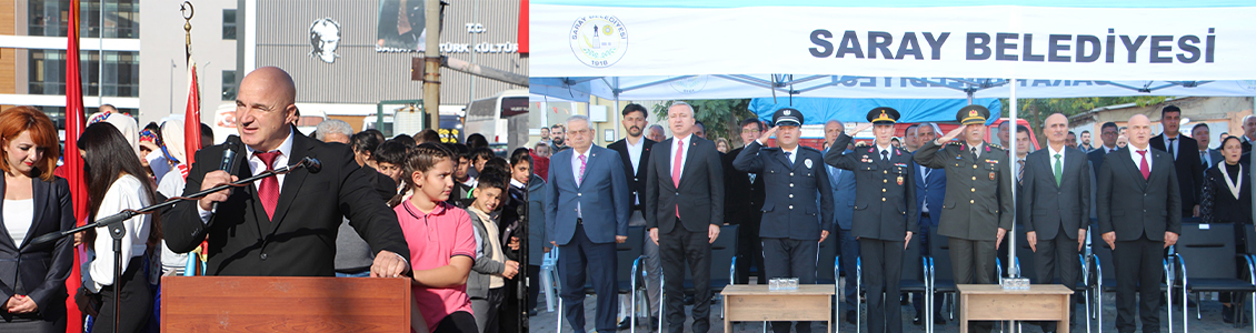 Saray’ın Kurtuluşu’nun 100.yılı törenle kutlandı