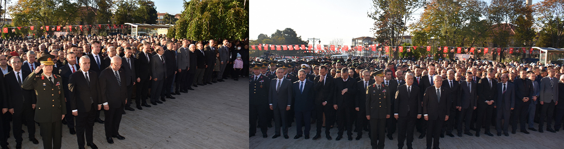 84 yıllık bitmeyen hasret, Ata’mız Anıldı