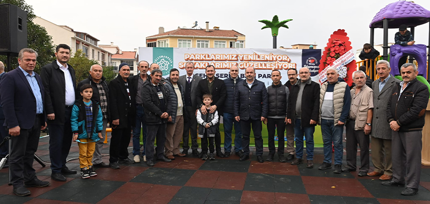 Şehit Şerife Bacı ve Genç Osman Parkları tamamen yenilendi