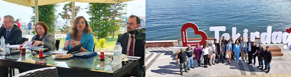 CANDAN BAŞKAN BASIN MENSUPLARI VE MUHTARLAR İLE BİR ARAYA GELDİ