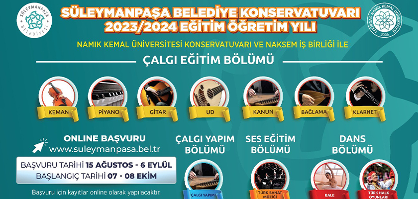 Belediye Konservatuvarı kayıtları başladı