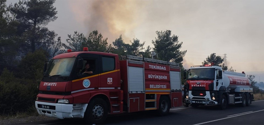 TEKİRDAĞ BÜYÜKŞEHİR BELEDİYESİ EKİPLERİ ÇANAKKALE’DE