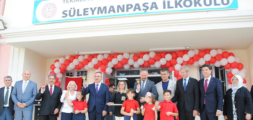 Tekirdağ’da ilk ders zili çaldı eğitim öğretim yılı başladı