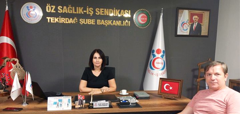 Öz Sağlık-İş Sendikasi, Tekirdağ Şubesi toplu iş sözleşmelerinde göz dolduruyor