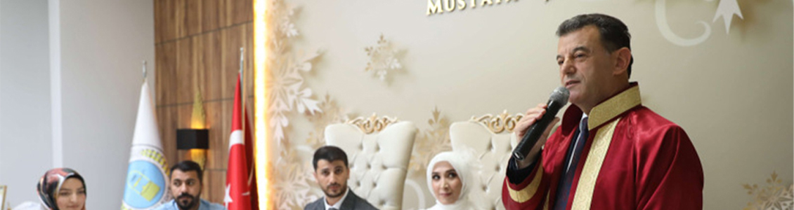 2023 Yılında 972 Nikah Akdi Gerçekleştirildi