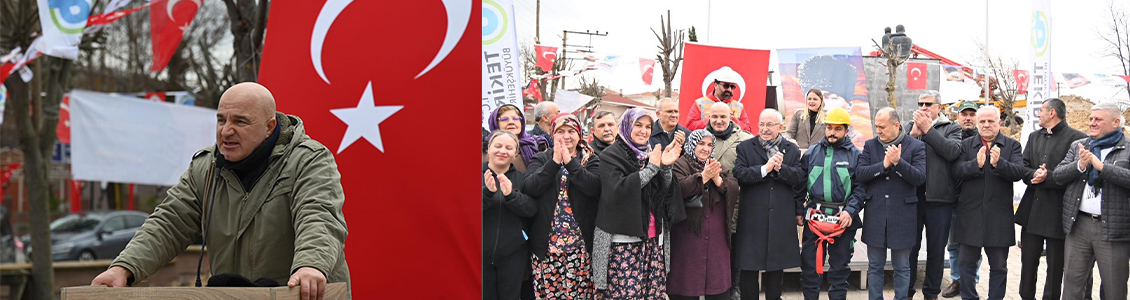 BEYAZKÖY DÜĞÜN SALONU’NUN TEMELİ TÖRENLE ATILDI