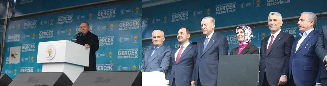 Cumhurbaşkanı Erdoğan, ‘’Tekirdağ Bizim Gözbebeğimiz’’