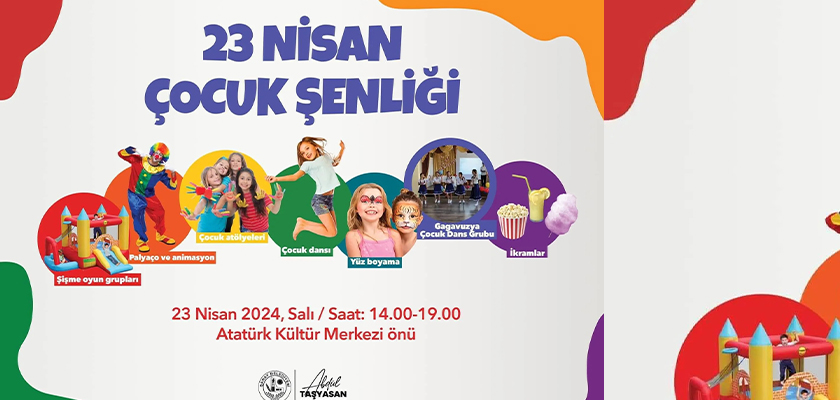 Saray Belediyesi 23 Nisan Çocuk Şenliği’ne davet ediyor