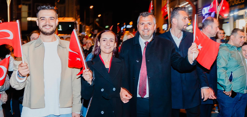 Saray’da 19 Mayıs coşkusu zirveye ulaştı