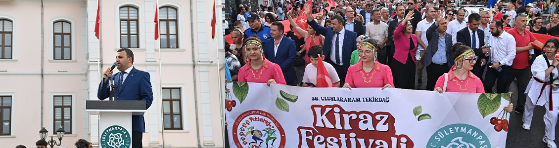 Festival Ateşi Binlerce Kişinin Katıldığı Kortejde 58. Kez Yakıldı