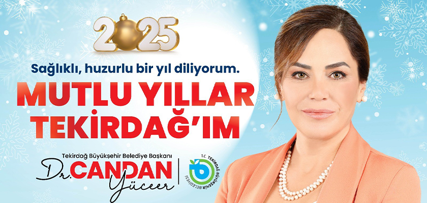 CANDAN YÜCEER’DEN YENİ YIL MESAJI